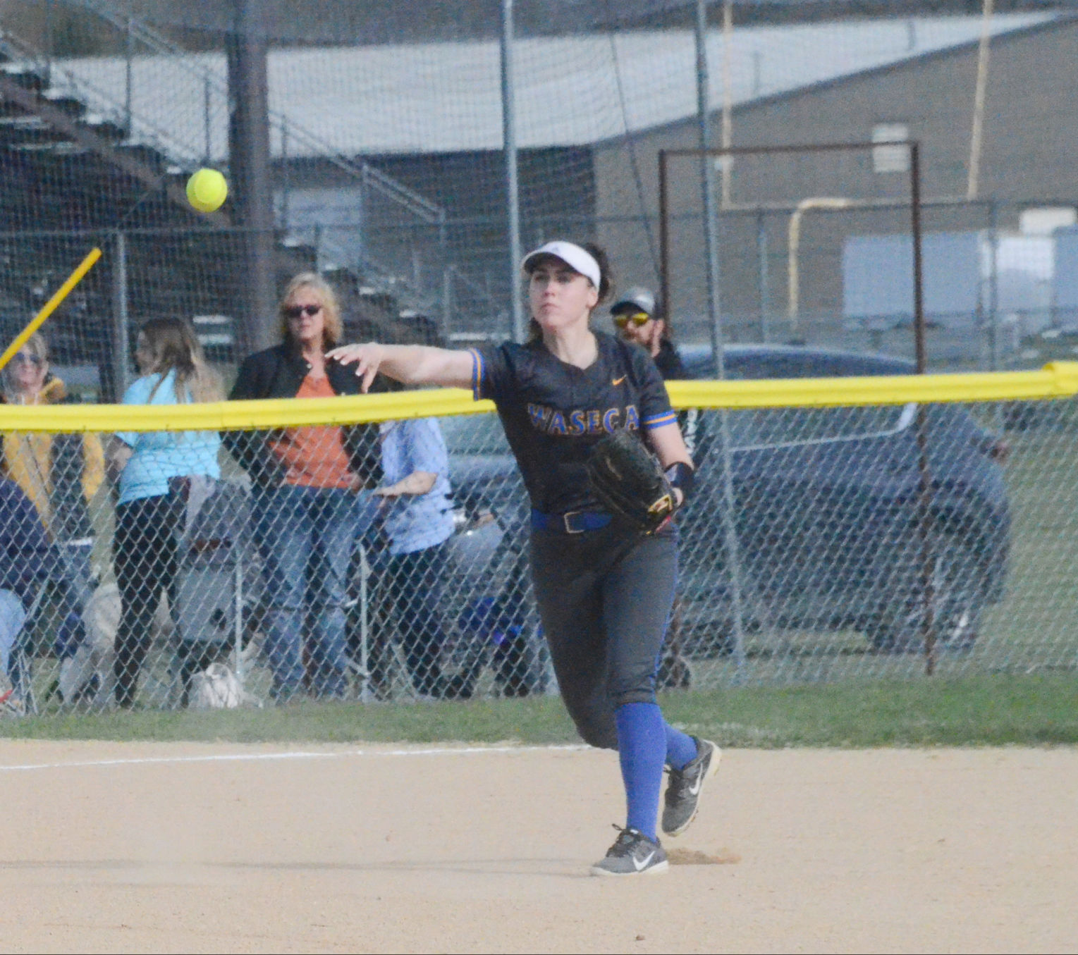 Waseca softball picks up win against rival Blue Earth Area
